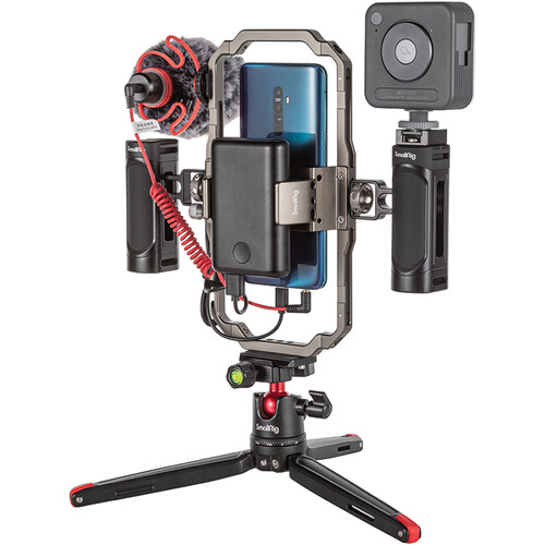 SmallRig Professional Phone Video Rig Kit for Vlogging & Live Streaming 3384B - 2
